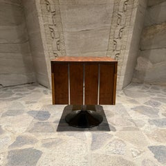 1960s Lane Swivel Dry Bar Cabinet Space Age Modernism