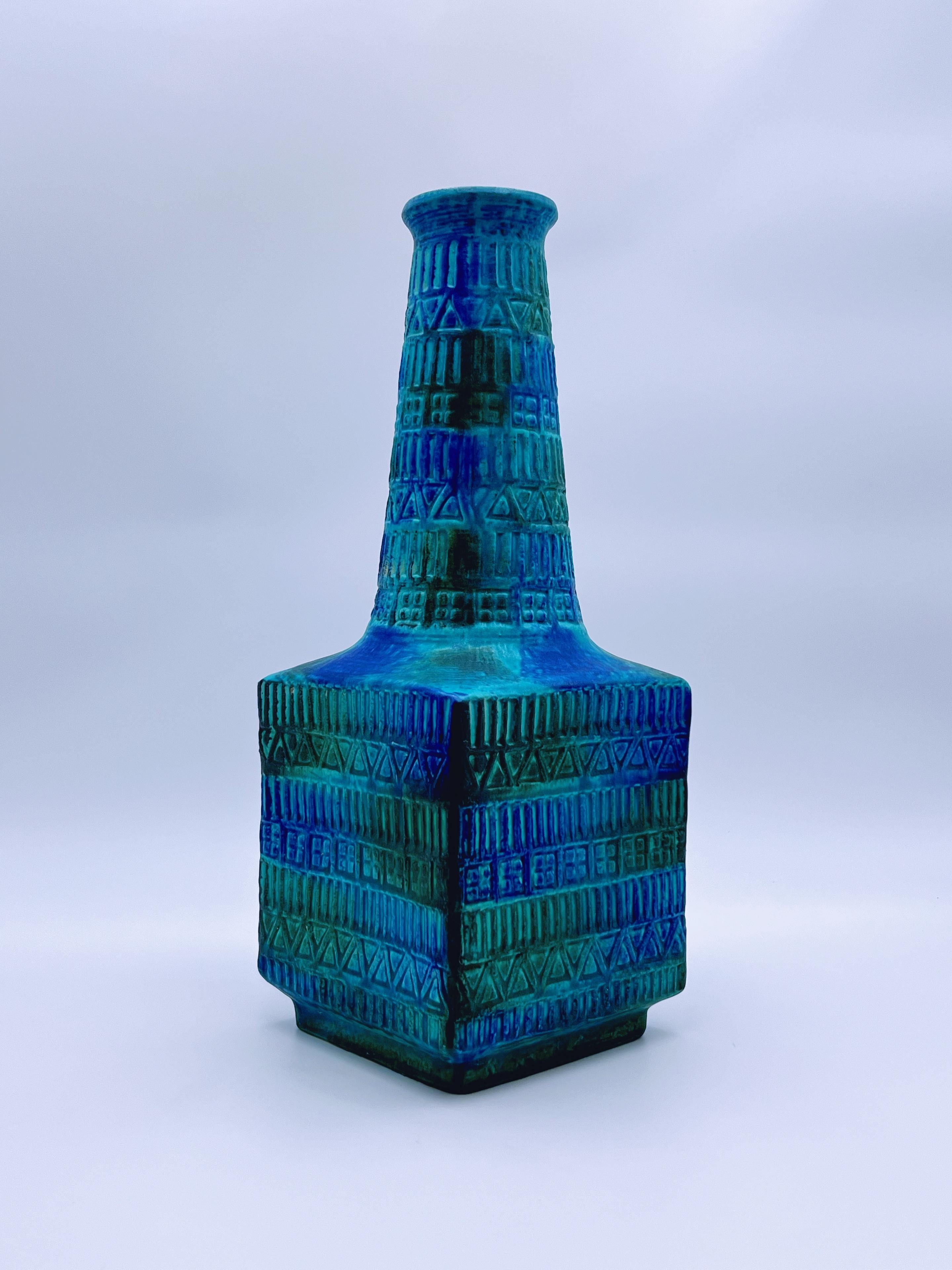1960er Jahre Große Bodo Mans BAY Keramikvase aus der Jahrhundertmitte, W-Deutschland im Angebot 5
