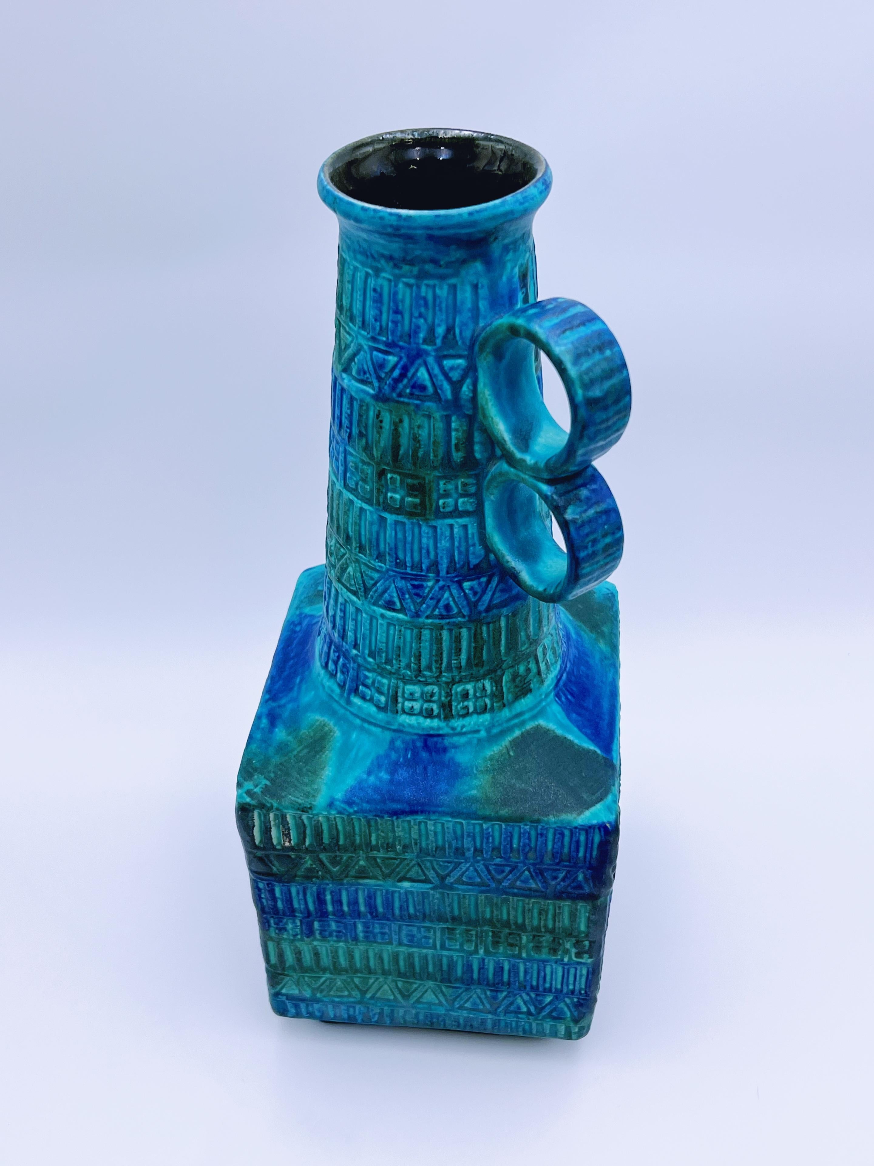 1960er Jahre Große Bodo Mans BAY Keramikvase aus der Jahrhundertmitte, W-Deutschland im Angebot 7