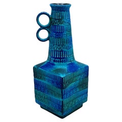 1960s Large Bodo Mans Mid-Century Modern BAY Ceramic Vase, W-Germany