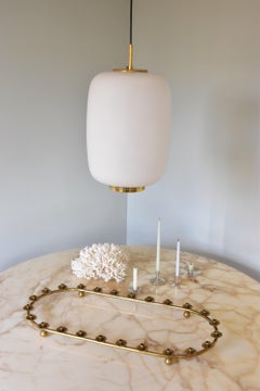1960s Large Christmas Brass Candelabra for 24 Candles Made in Denmark