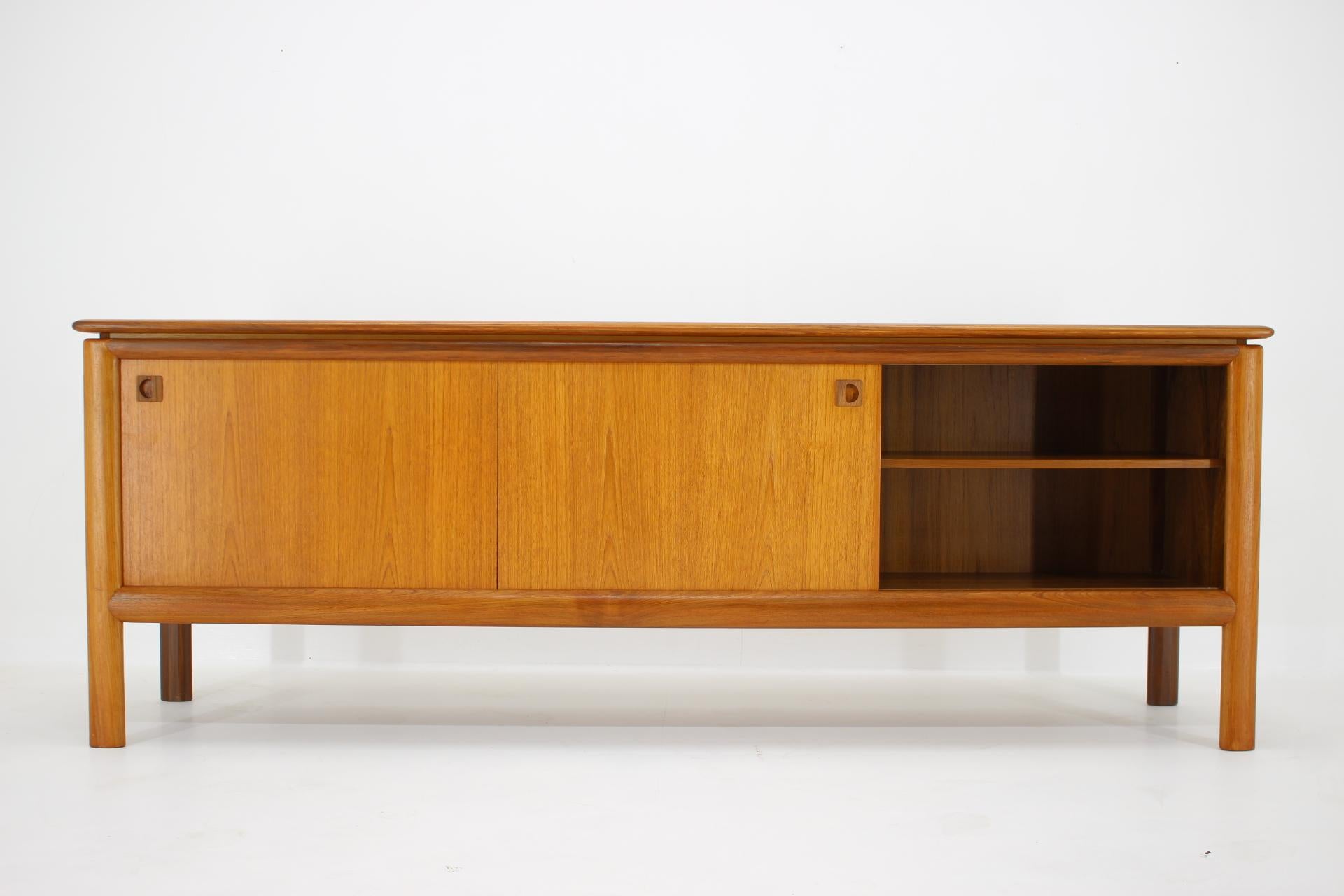 Mid-Century Modern 1960s Large Danish Teak Sideboard