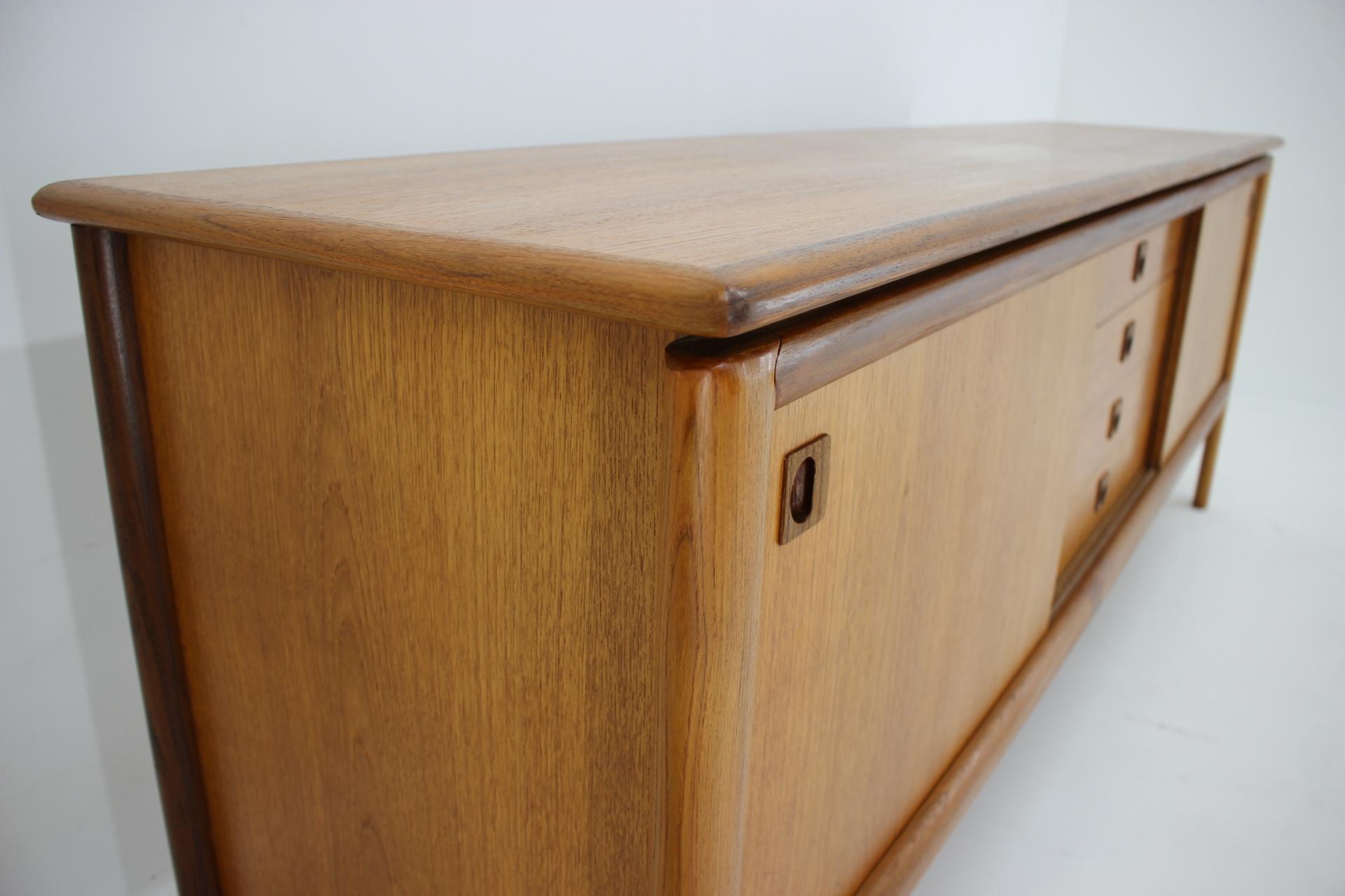 1960s Large Danish Teak Sideboard 2