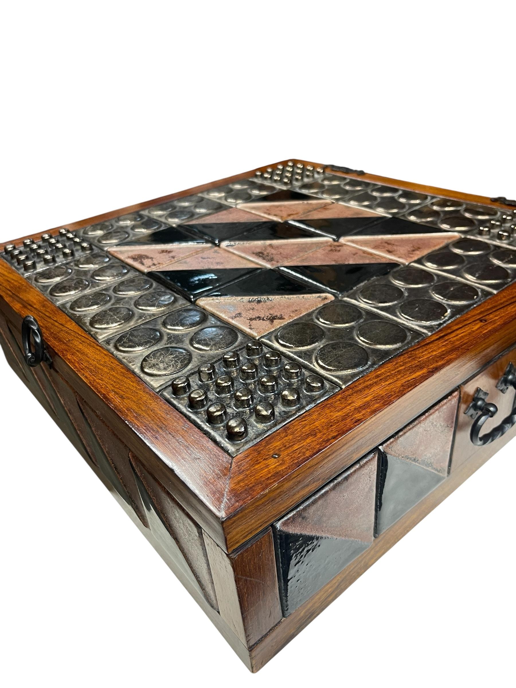 1960's Large decorative box For Sale 8