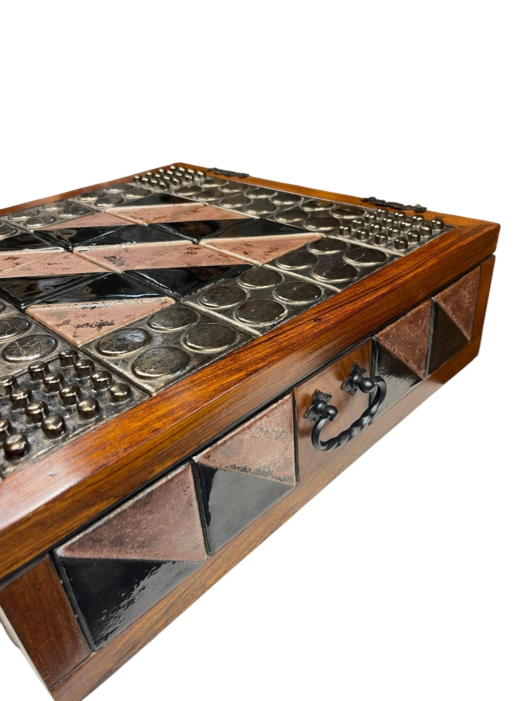 1960's Large decorative box For Sale 9