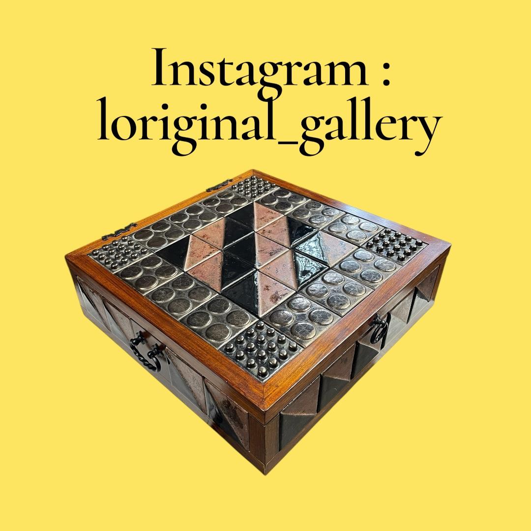 1960's Large decorative box For Sale 11