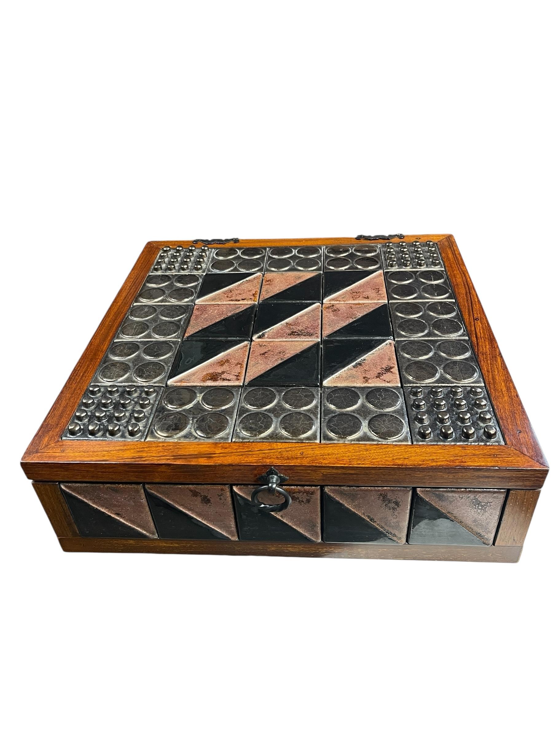 1960's Large decorative box For Sale 1