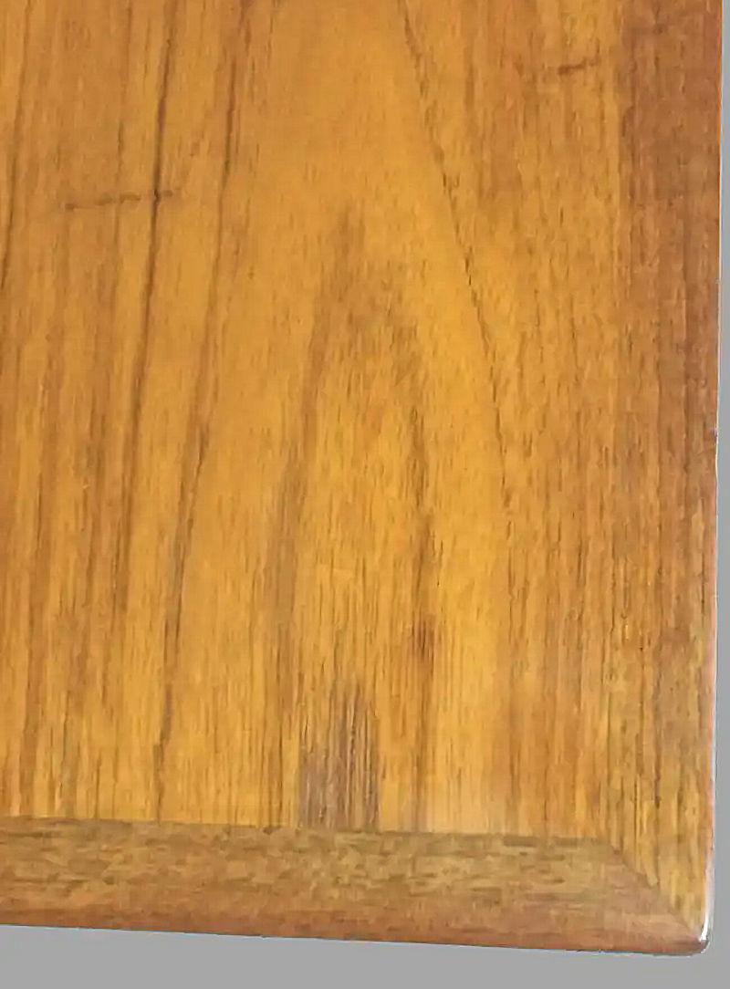 1960s Large Fully Restored Arne Vodder Executive Desk in Teak by Sibast For Sale 4