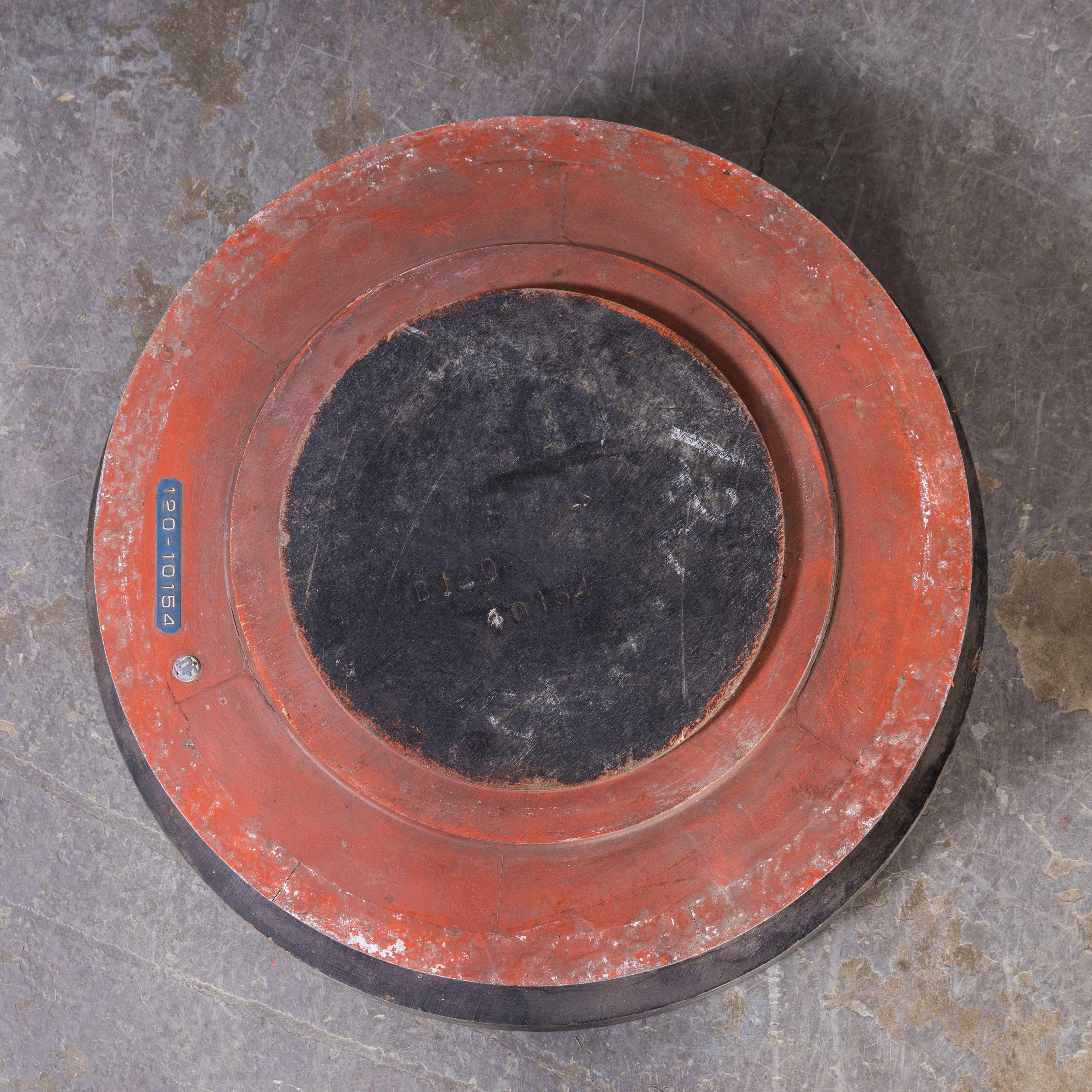 1960’s Large Industrial Casting Foundry Mould, 'Mould 1080.21' In Good Condition For Sale In Hook, Hampshire
