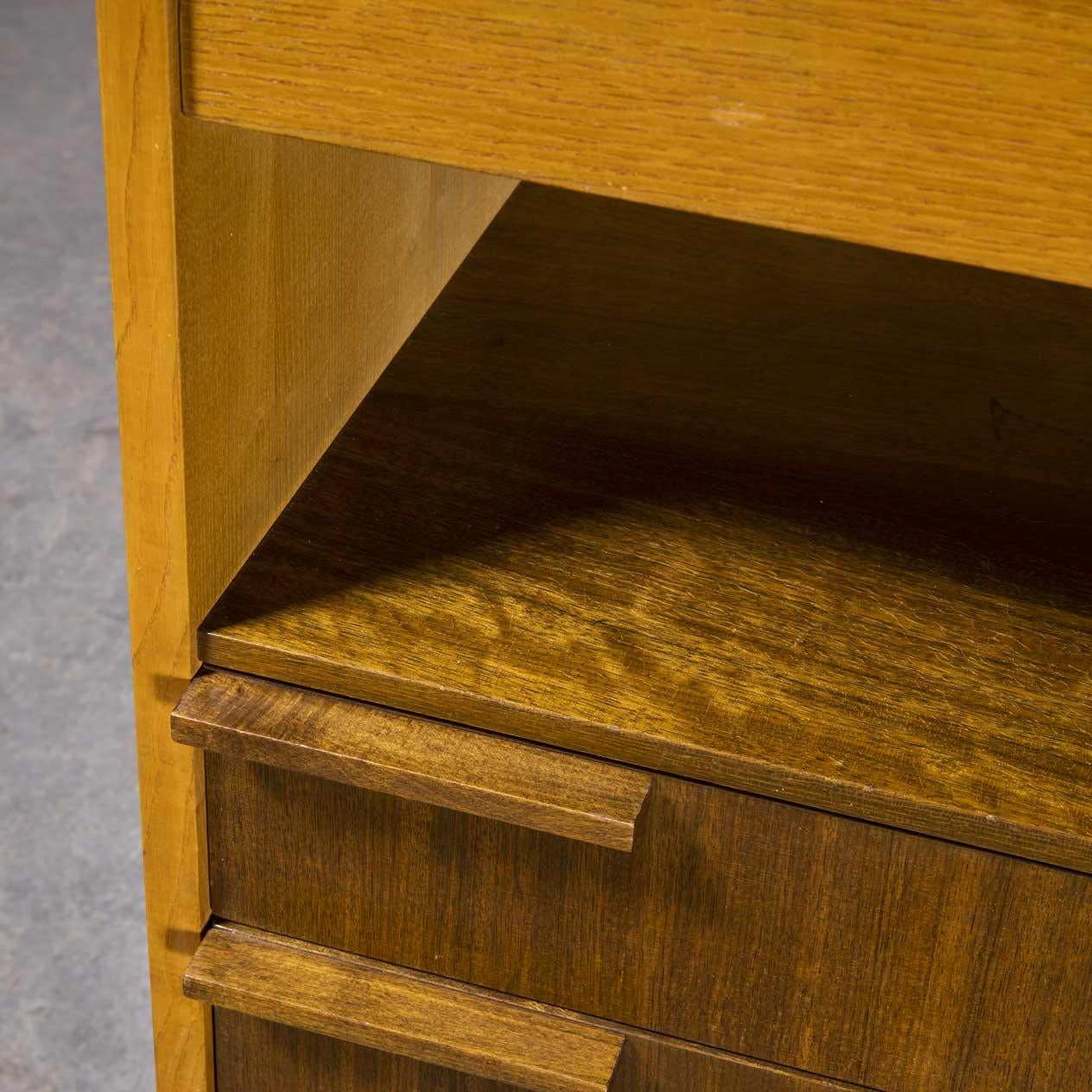 1960's Large Mid Century Desk - Cabinet - Up Zavody For Sale 10