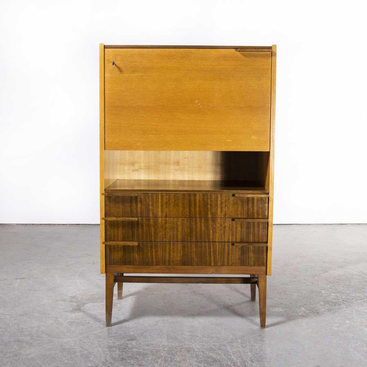 1960's Large Mid Century Desk - Cabinet - Up Zavody For Sale 2