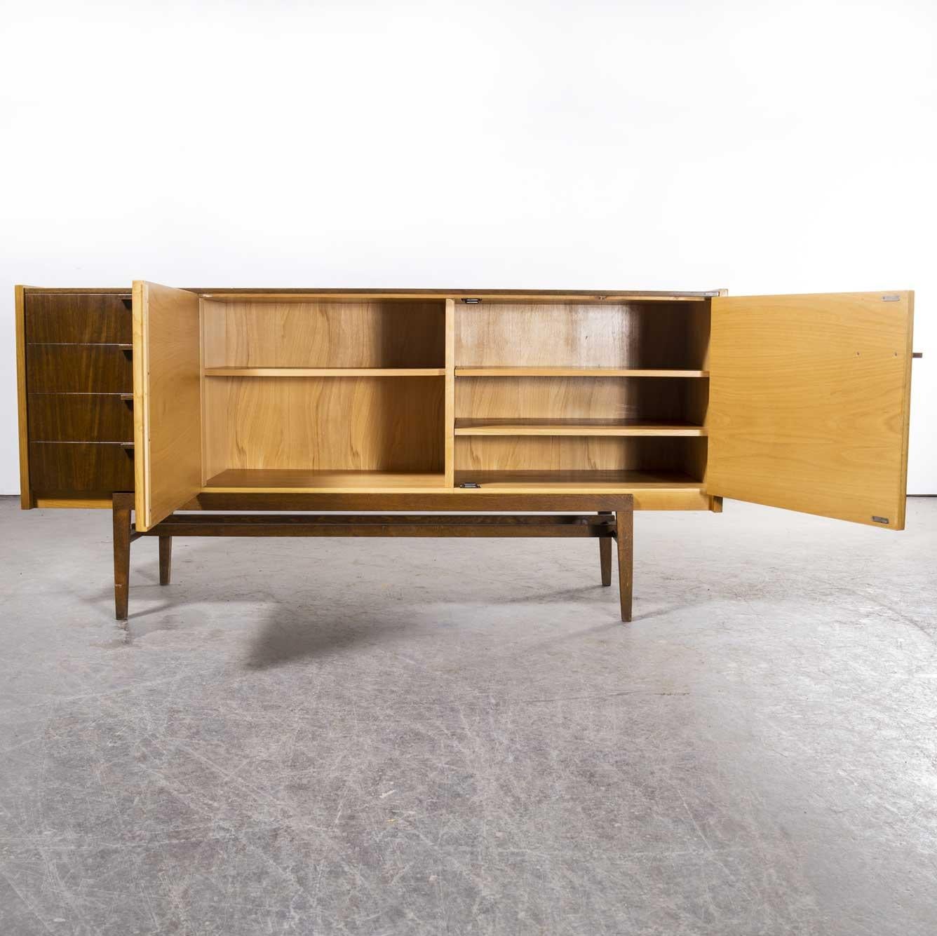 1960's Large Mid Century Sideboard - Cabinet - Up Zavody For Sale 7