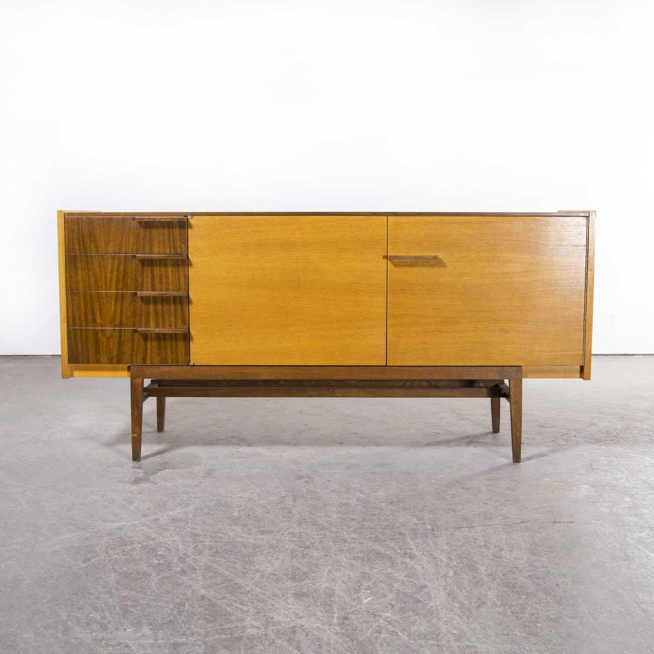1960's Large Mid Century Sideboard - Cabinet - Up Zavody For Sale 9