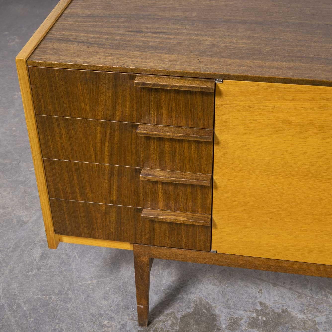 1960's Large Mid Century Sideboard - Cabinet - Up Zavody For Sale 10