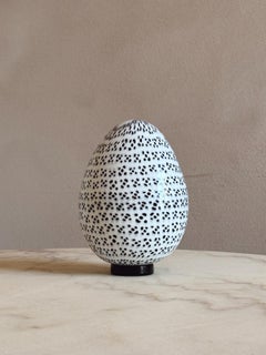 1960er Jahre Großes Murano-Glas-Ei für Venini von Ludovico Diaz de Santillana