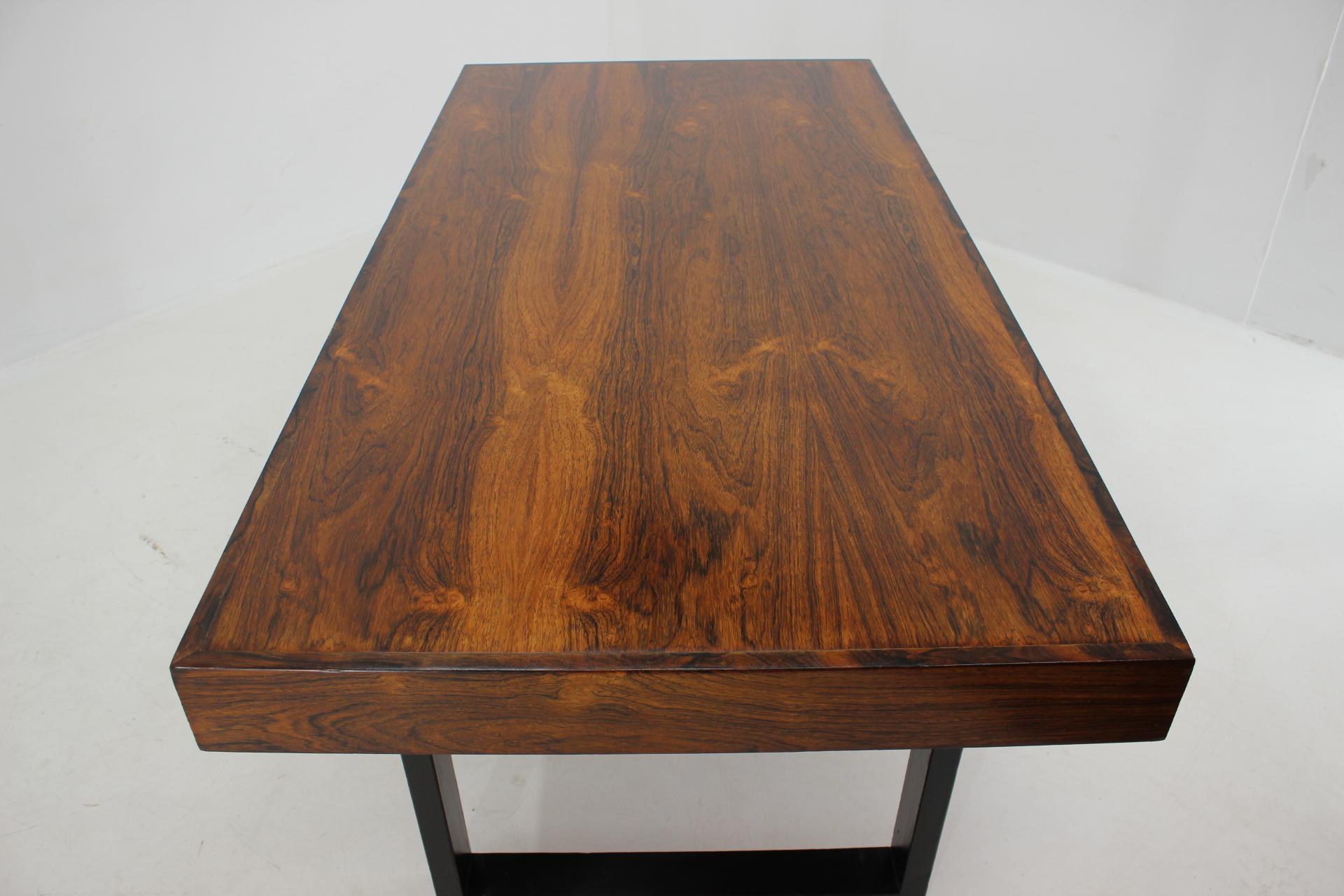 Grande table basse en palissandre des années 1960, Danemark en vente 1