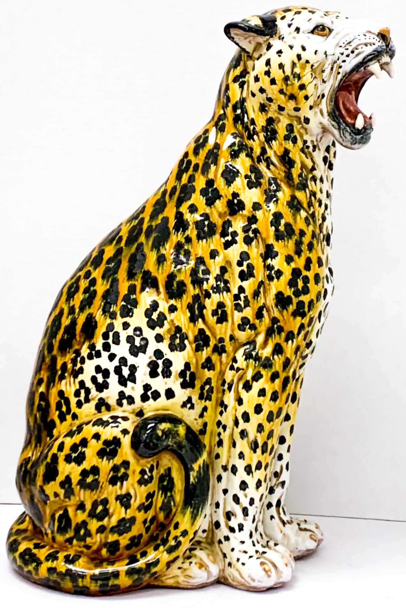 ceramic leopard
