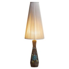 Lampada da tavolo grande in gres del 1960 di Tilgmans Keramic ,  Svezia