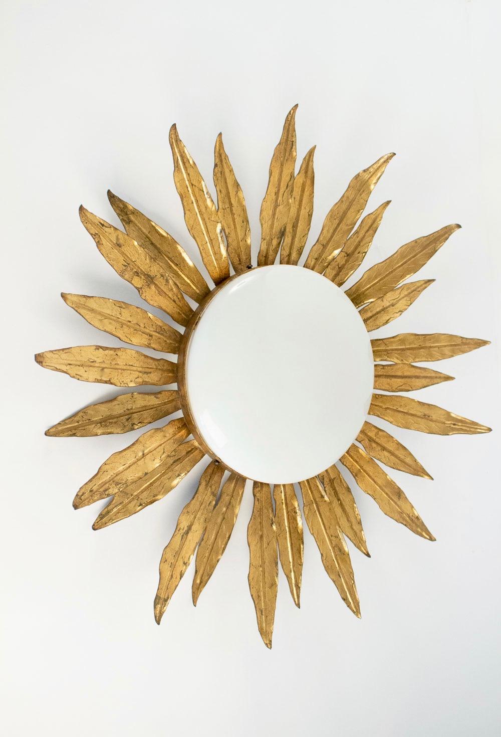 1960s Large Wall light or Ceiling light by Maison FlorArt In Good Condition In Saint-Ouen, FR