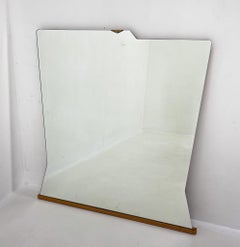 1960s Large Wall Mirror by Santambrogio & De Berti, Italy