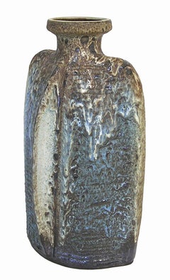 1960s Large West German Pottery Vase by Carstens Tonnieshof Luxus