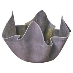1960's Large Willy Guhl Concrete Handkerchief Planter