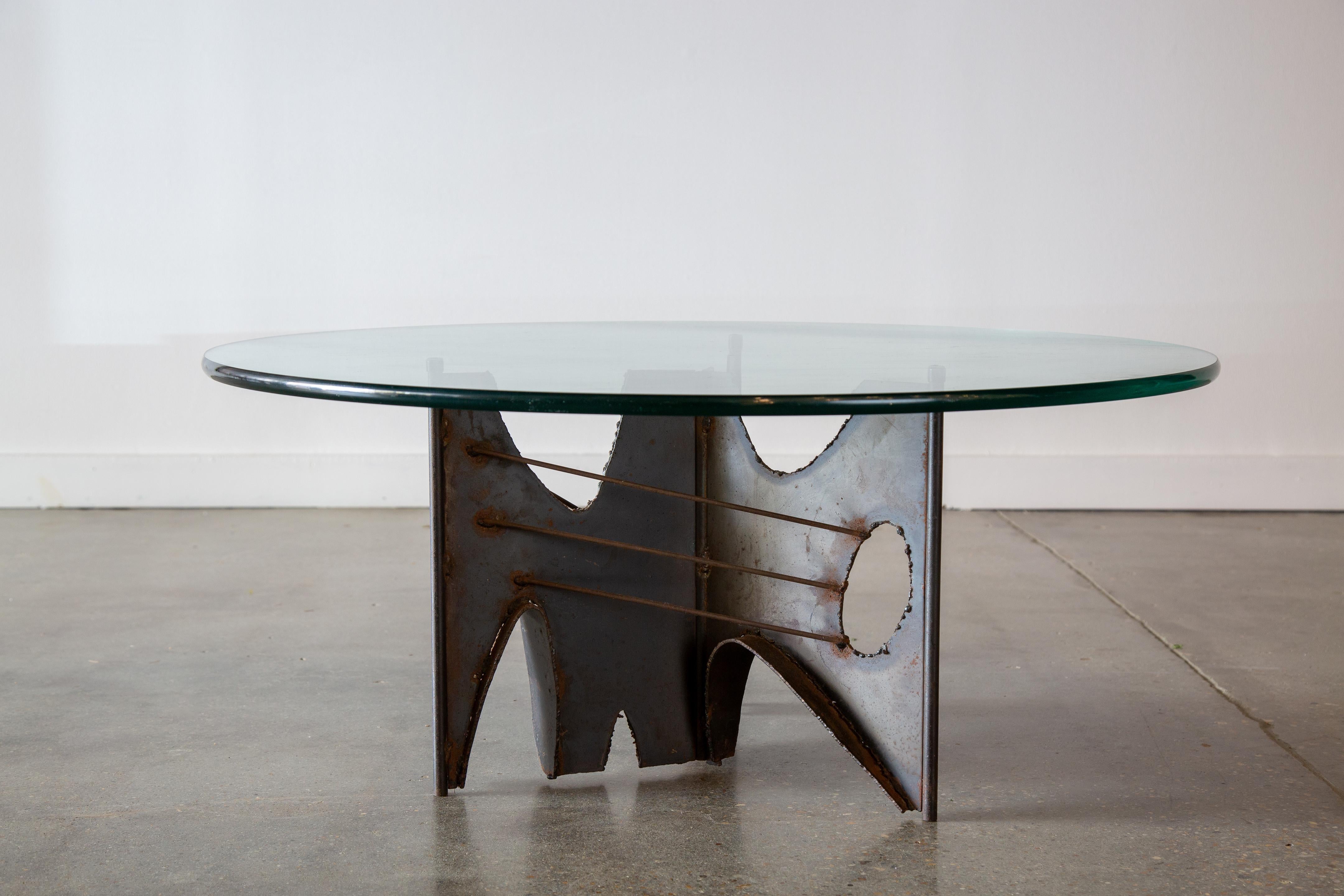 1960s Laurel Brutalist Coffee Table by Richard Barr mid century modern Paul Evan 2