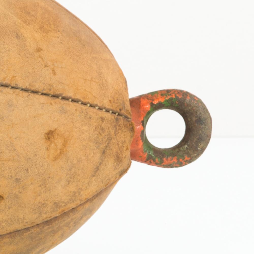 Czech 1960s Leather Boxing Ball