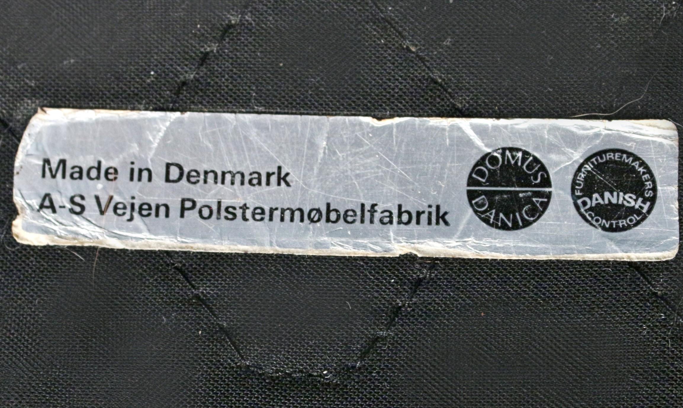 1960s Leather Sofa by Rud Thygesen for AS Vejen Polstermøbelfabrik, Denmark 3