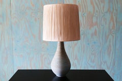 1960s Lee Rosen for Design Technics (attr.) Aqua Green Blue Lamp String Shade