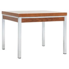 Tavolino/tavolino in noce Lehigh Leopold del 1960 con gambe attribuite a Gordon Bunshaft