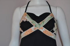 1960s Leonard Paris Signed Halter Dress (S)
