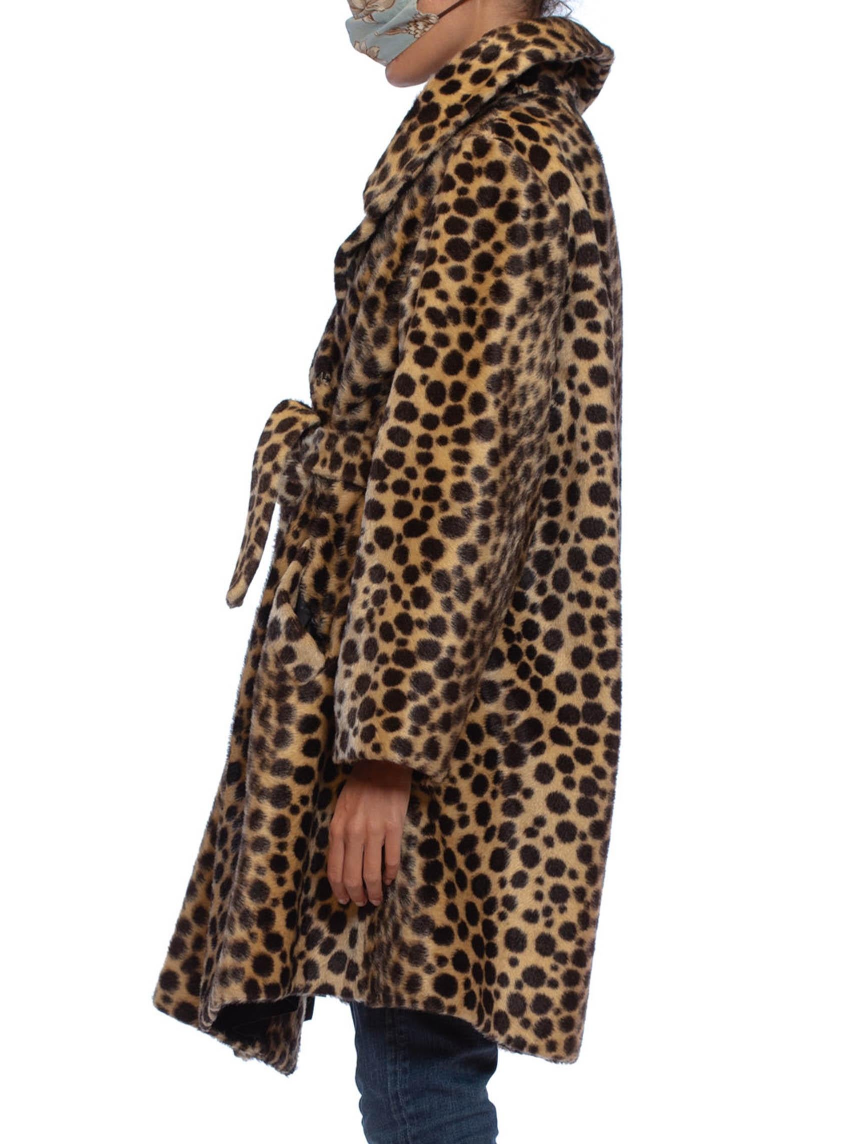 cheetah fur coat vintage