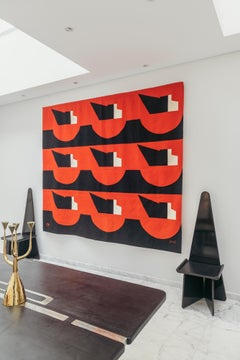 1960s "Les Nuits Et Les Jours" Tapestry by Emile Gilioli