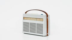 1960s Light Beige Portable Radio by Dieter Rams, Made in Germany