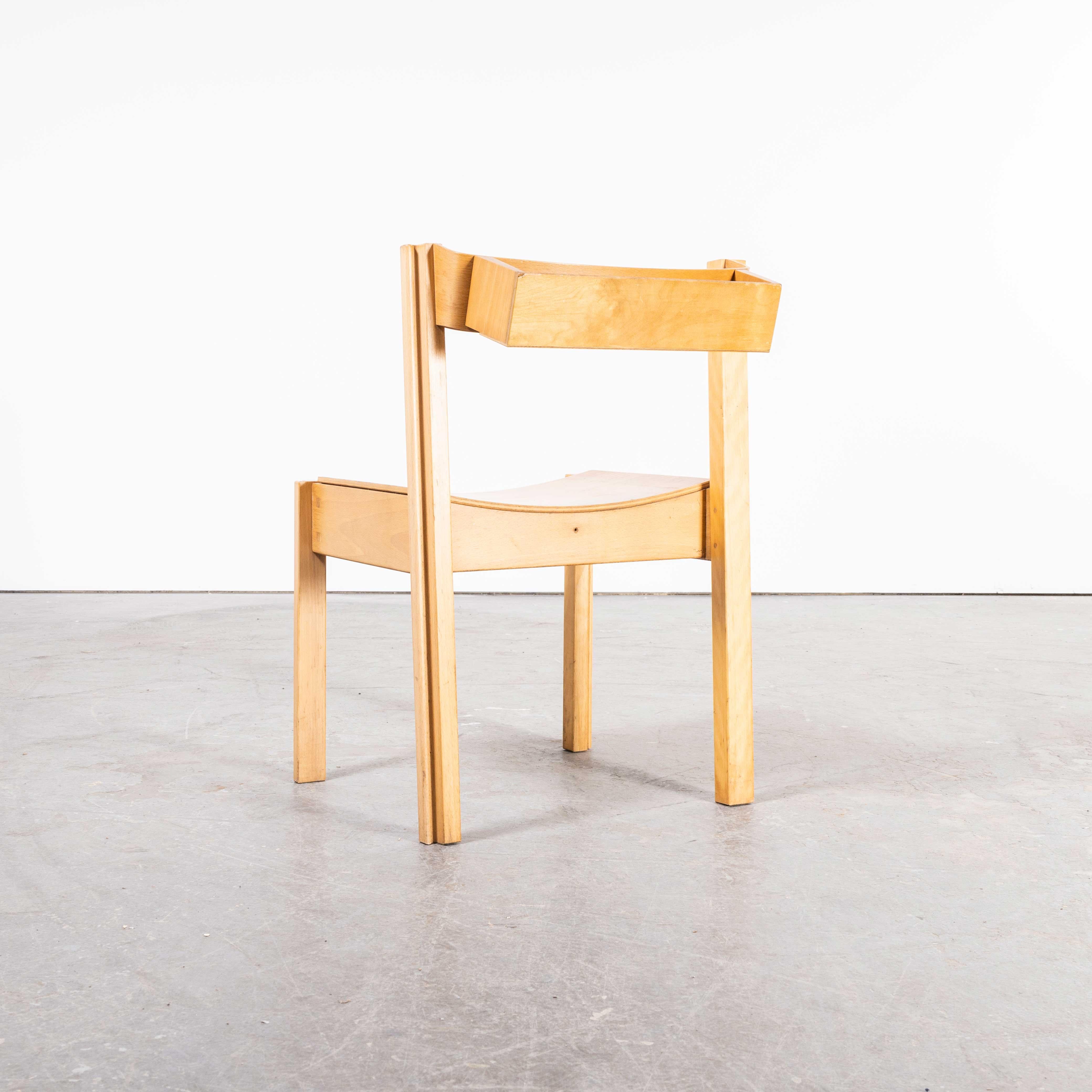 Beech 1960’s Linking And Stacking Chairs By Clive Bacon – Last Few Remaining