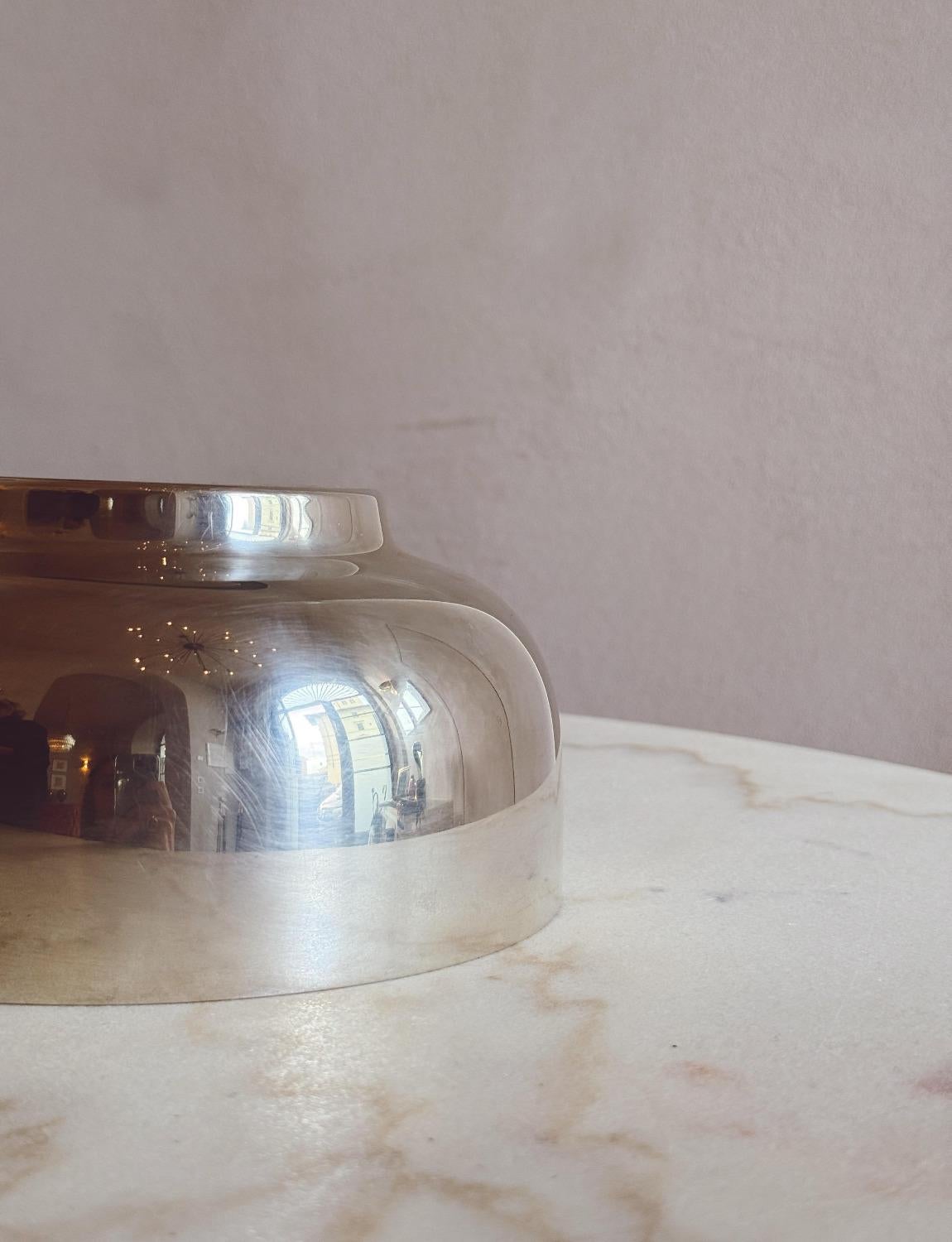 Ciotola in argento di Lino Sabattini del 1960 In condizioni buone in vendita a Florence, Tuscany