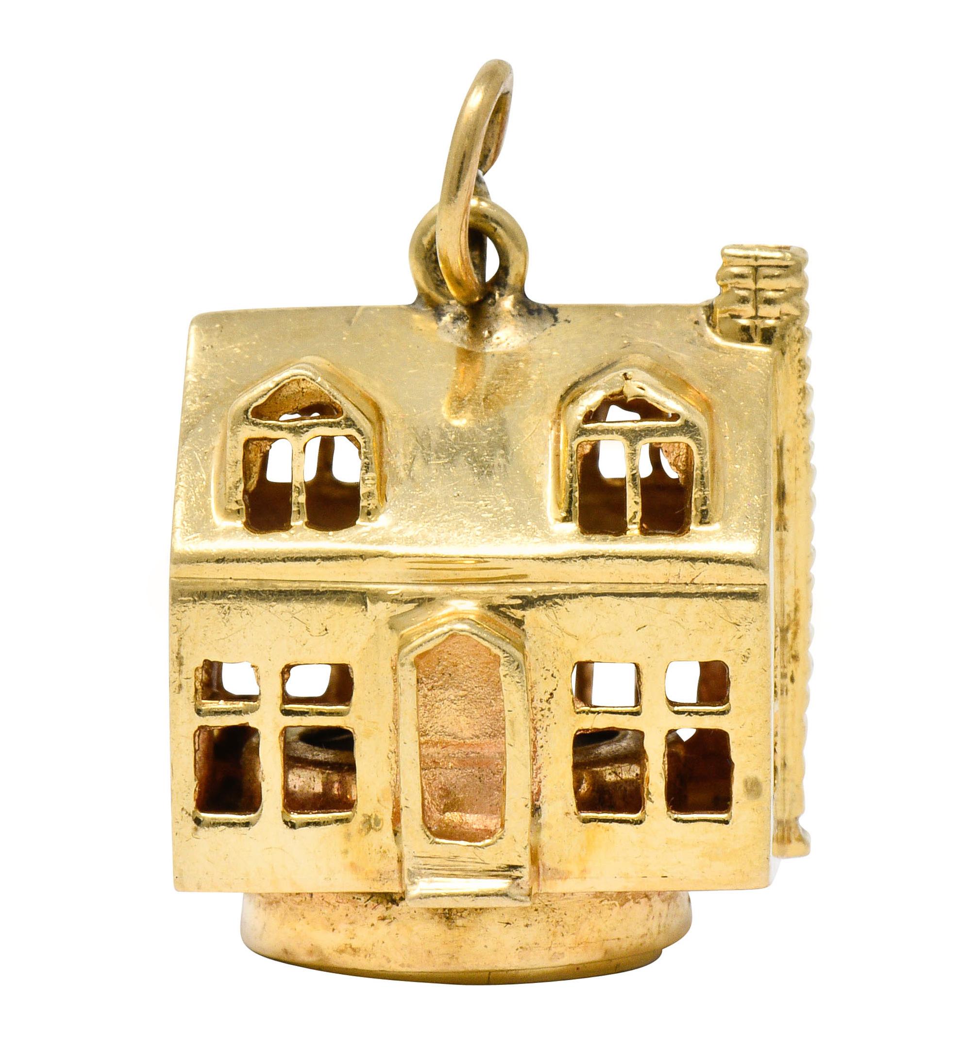 gold house charm