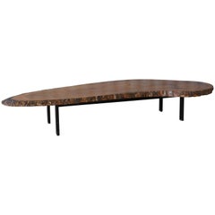 1960s Live Edge Coffee Table