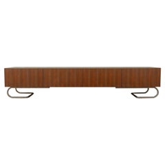 Enfilade long des années 1960 au design Bauhaus