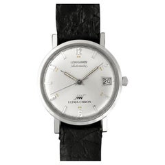 1960's Longines Vintage Ultra Chron High-Beat Mens Watch with Papers & Tag - SS