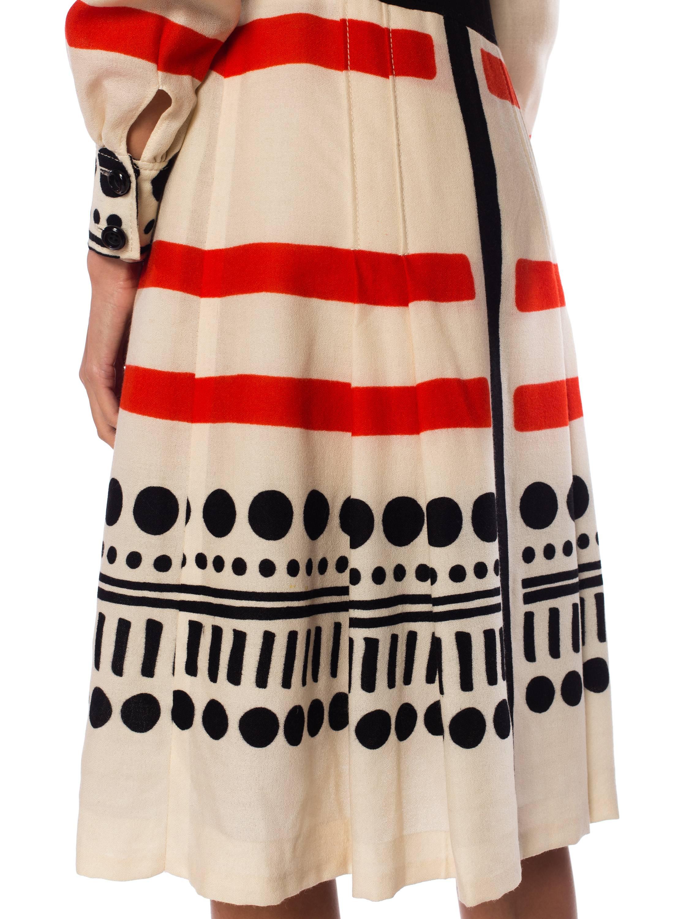 1960s Louis Feraud Mod Op-Art Dress 4