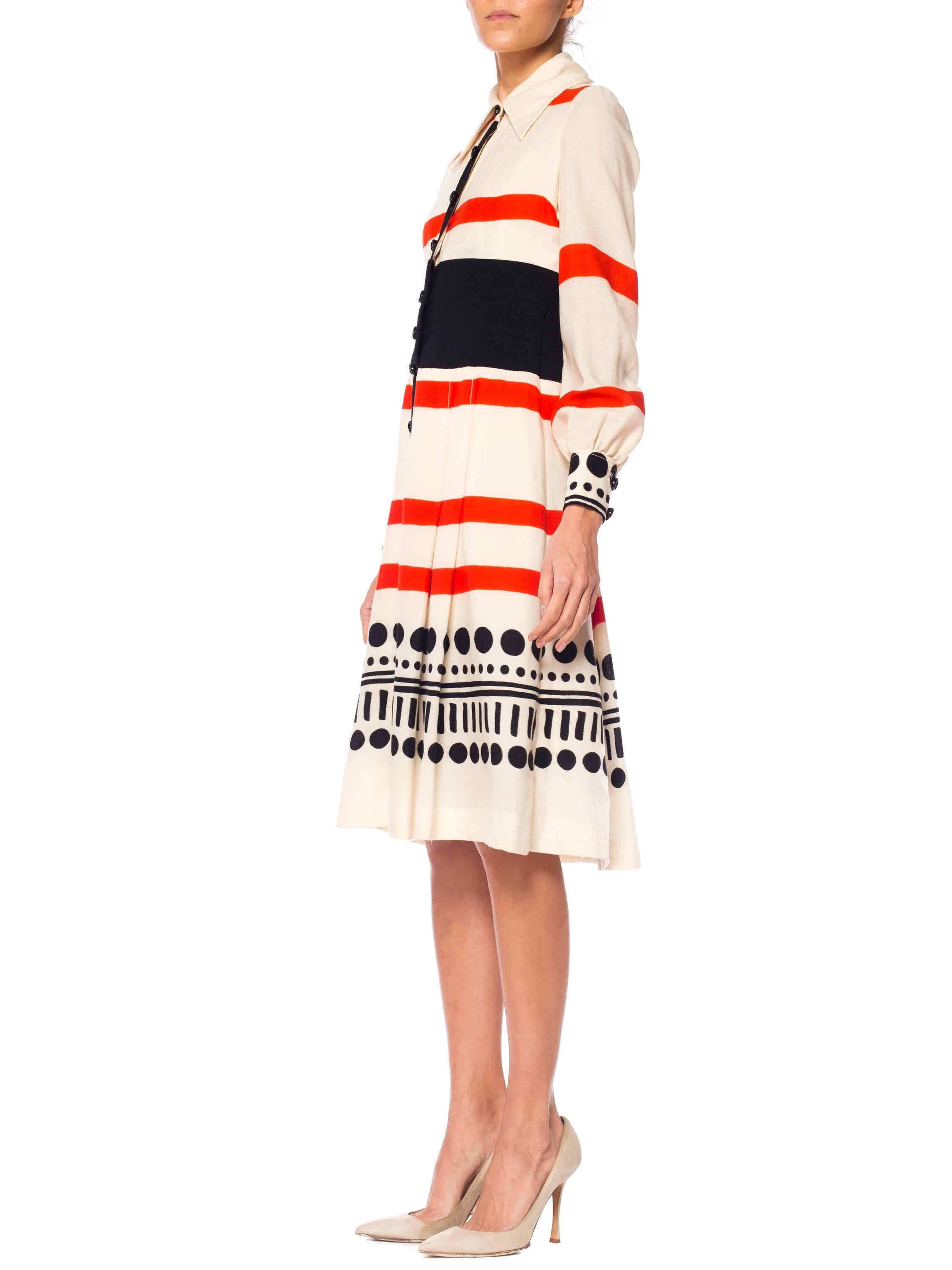 op art dress 1960s