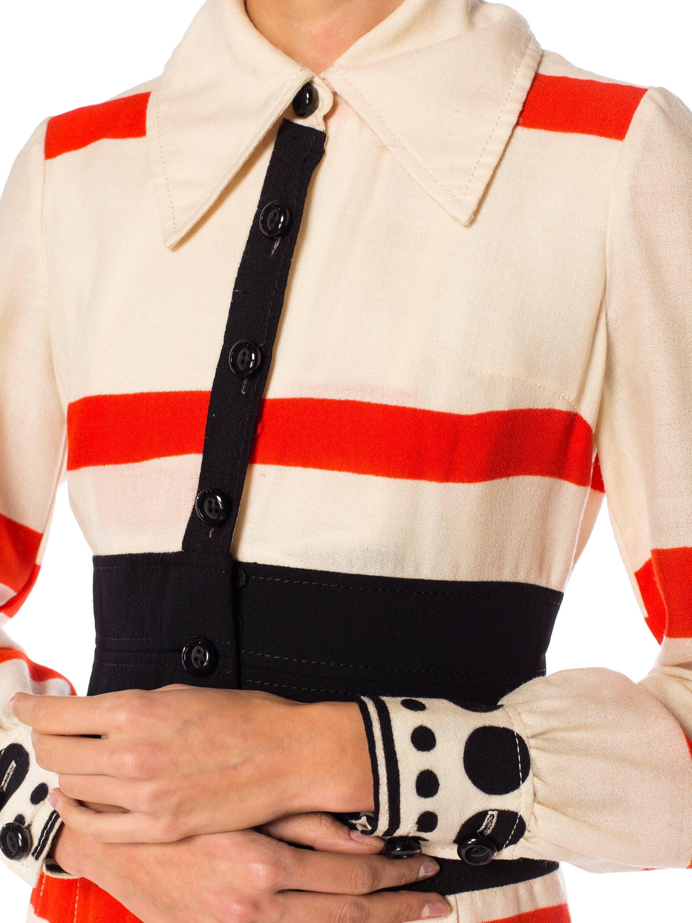1960s Louis Feraud Mod Op-Art Dress 2