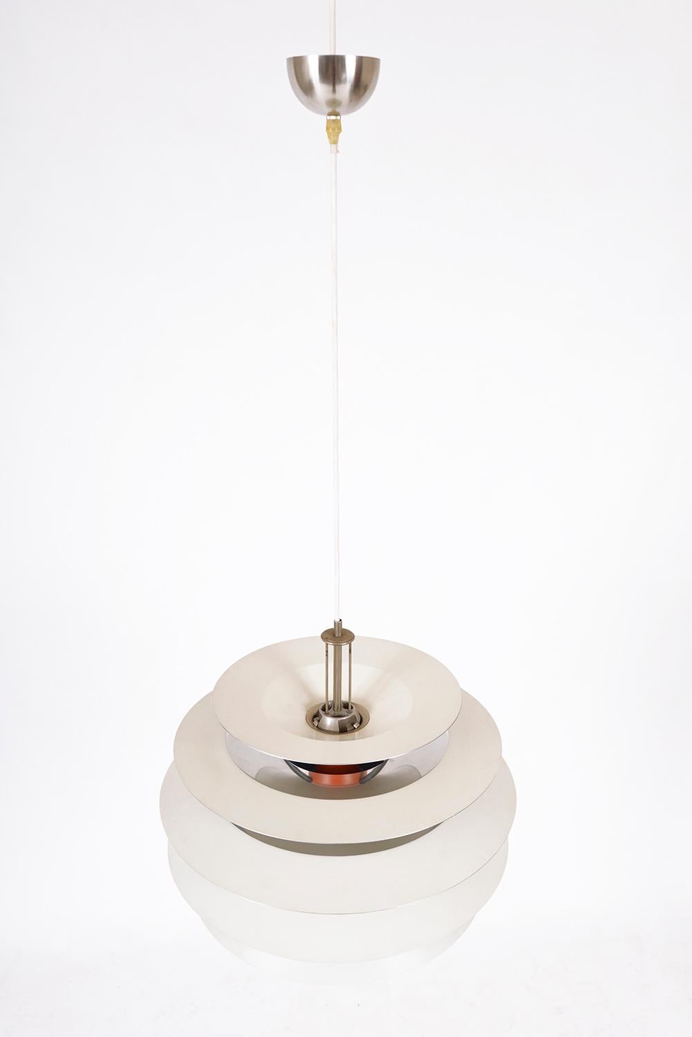 1960s Louis Poulsen PH Kontrast Pendant Lamp by Poul Henningsen Denmark For Sale 3