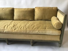 1960s Louis XVI Style Baker Down Couch