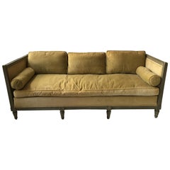 1960s Louis XVI Style Baker Down Couch