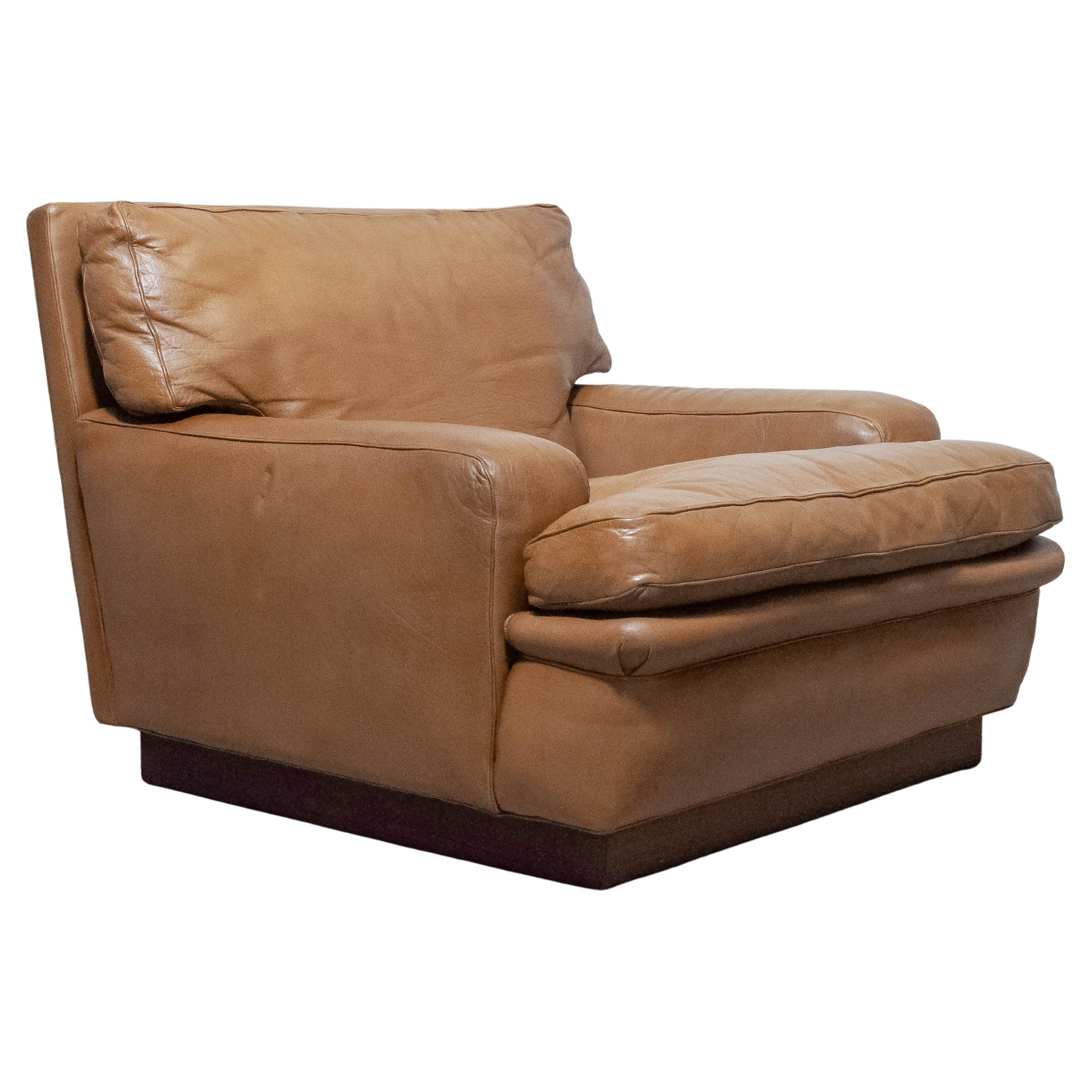 An original 1960s “Mexico” armchair designed by Arne Norell, Sweden. This striking piece reflects Norell’s signature blend of Scandinavian craftsmanship and South American-inspired design influences. The chair features a robust, brutalist silhouette