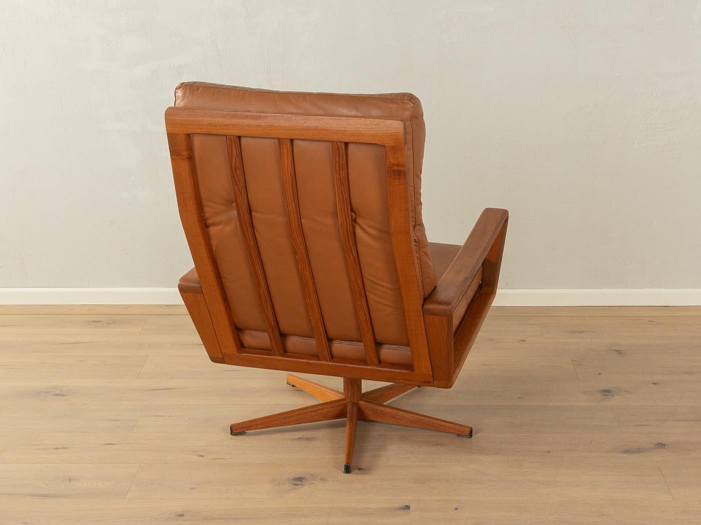 Danish 1960s Lounge Chair, Arne Wahl Iversen  For Sale