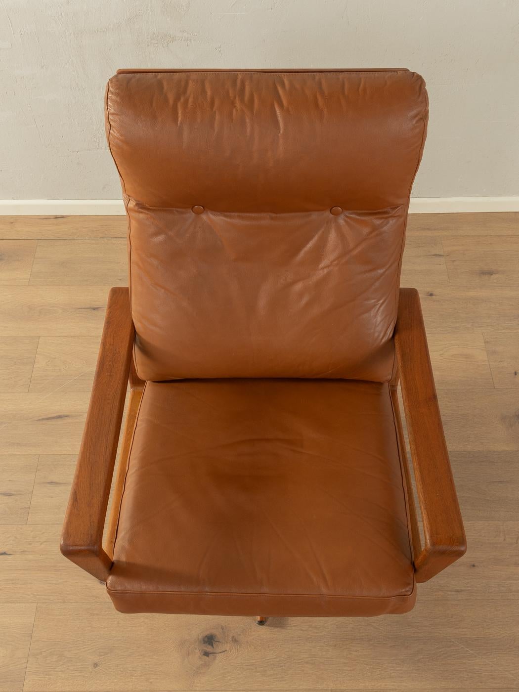 1960er Lounge Chair, Arne Wahl Iversen  (Mitte des 20. Jahrhunderts) im Angebot